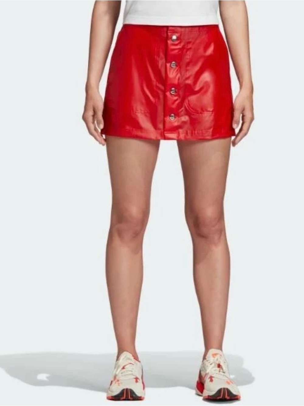 Adidas x Fiorucci Kiss Mini Skirt Size Small